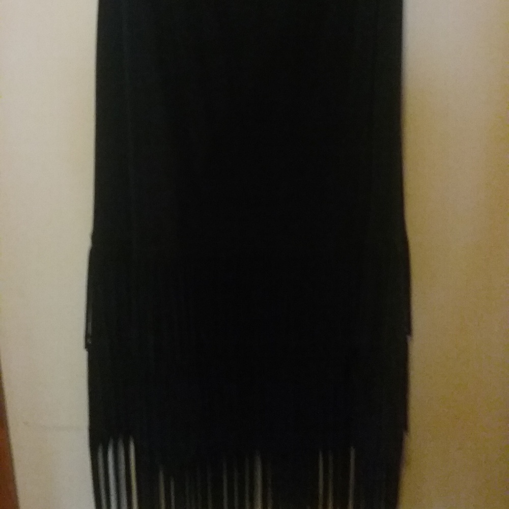Fringed bottom skirt